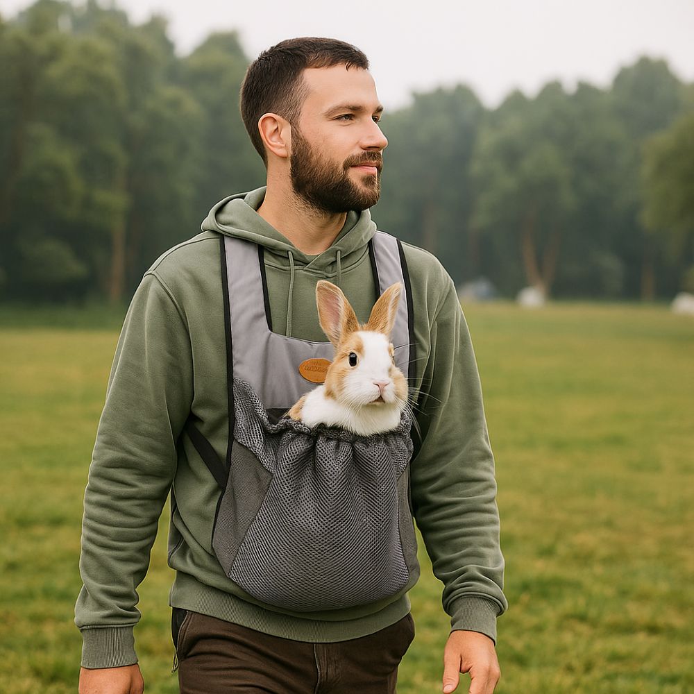 Portable Breathable Pet Chest  - Foldable Backpack Small reseña y precio