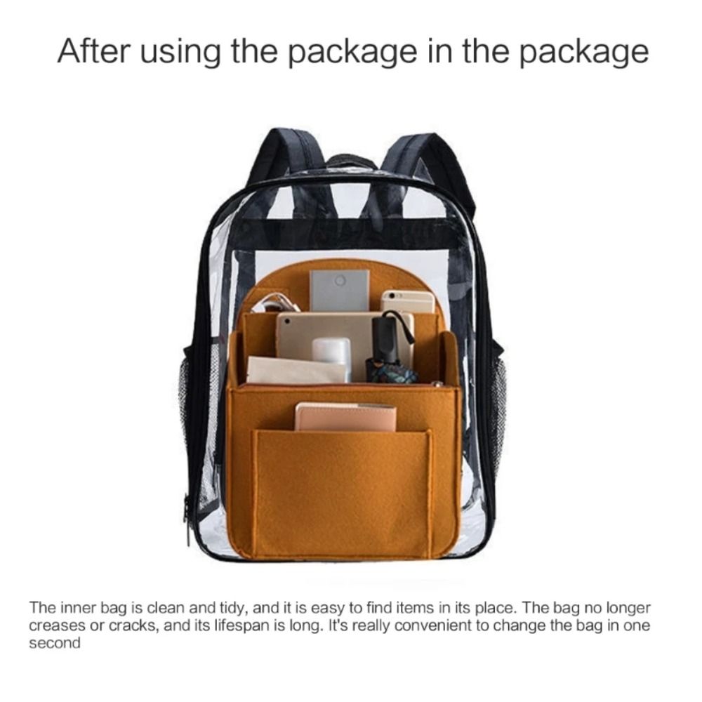 Makeup Organizer Felt Insert B - Backpack Insert Organizer reseña y precio