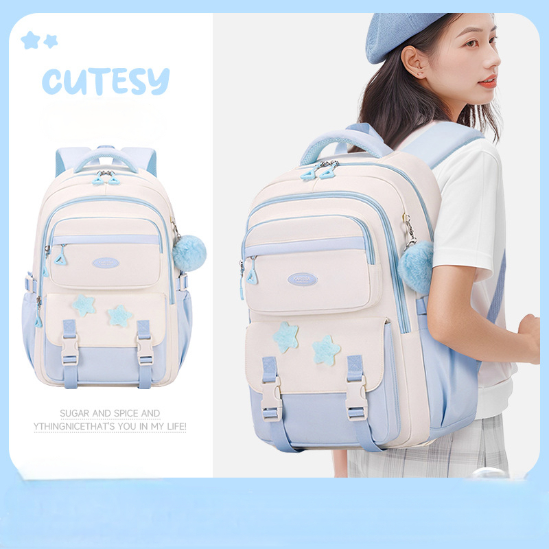 Cute Girls School Backpack Pin - School Backpack Teen reseña y precio