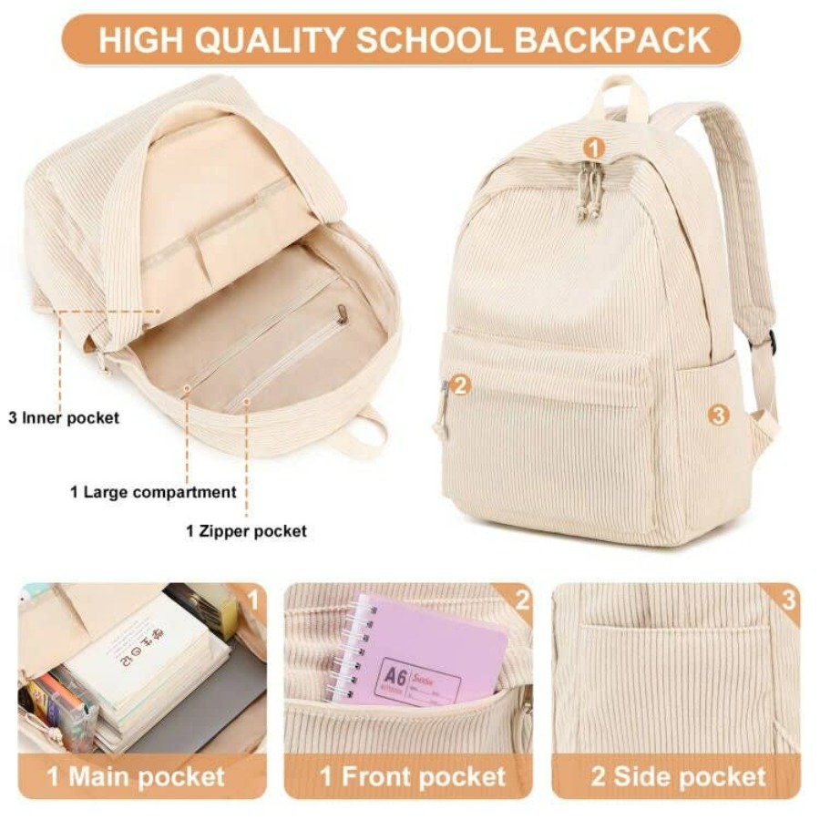 School Backpack for Teens Larg - School Backpack Teen reseña y precio