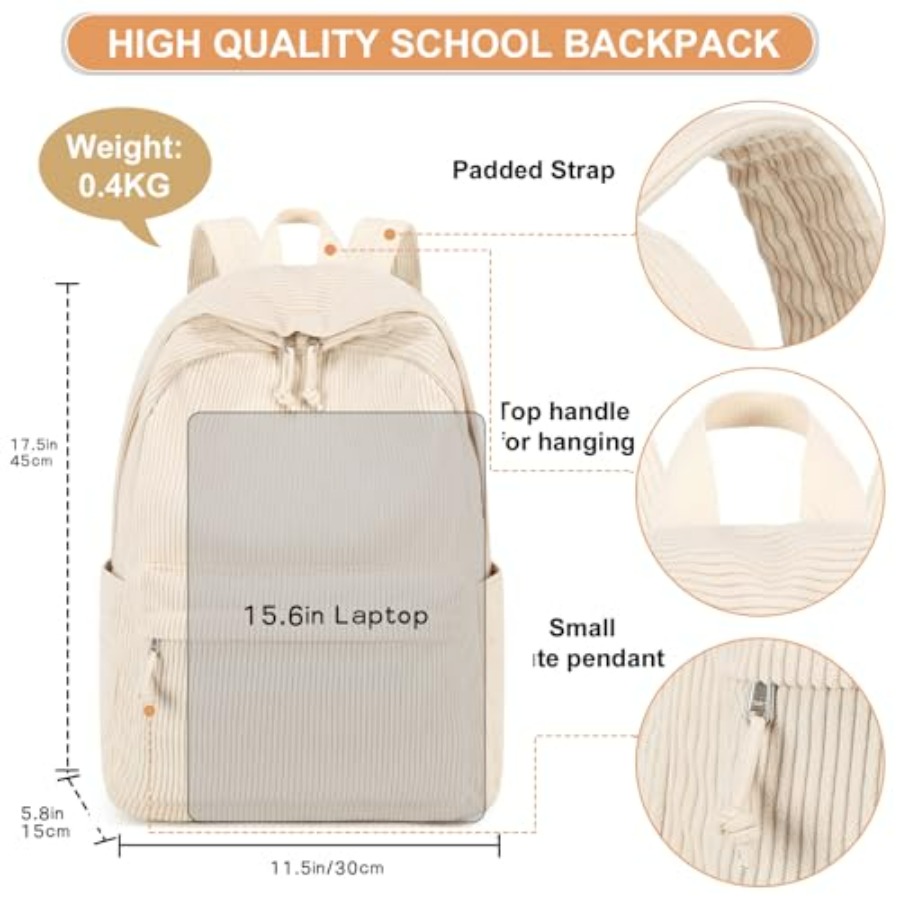 School Backpack for Teens Larg - School Backpack Teen reseña y precio