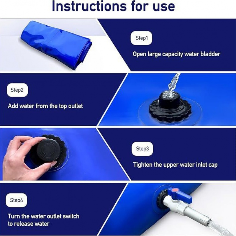 PVC Water Storage Bag New Soft - Hydration Pack Outdoor reseña y precio