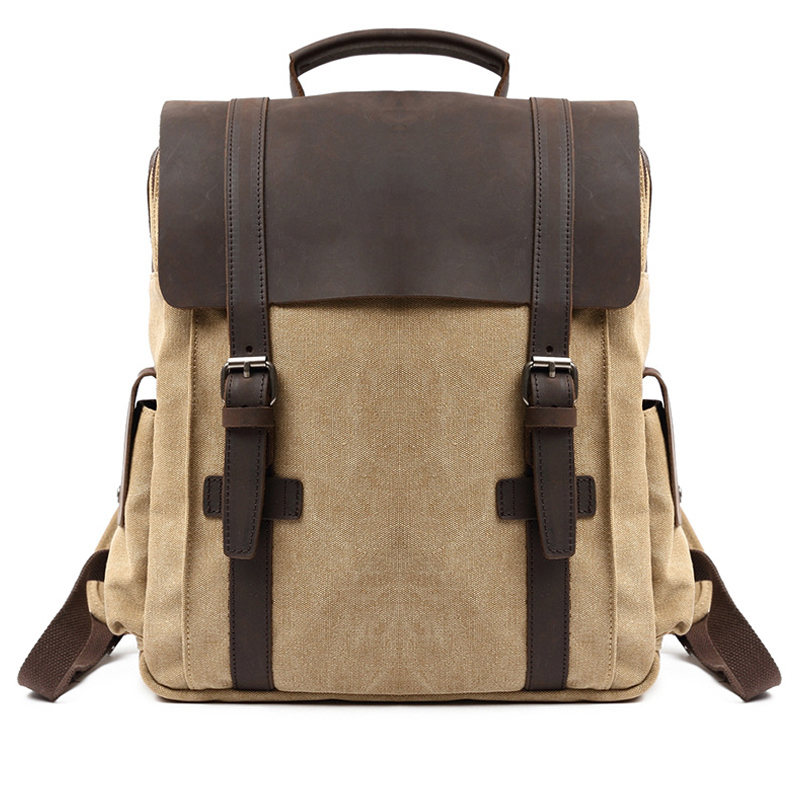 Vintage Canvas Backpack Men Wo - Laptop Backpack 15.6 reseña y precio