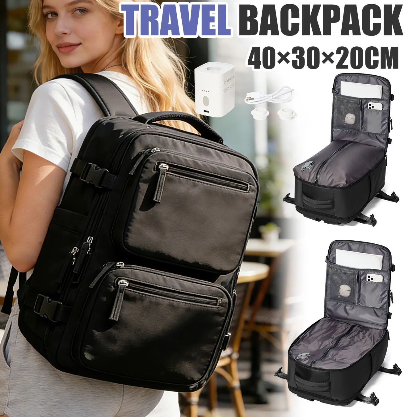 Women Backpack Vacuum Backpack - Fashion Backpack Women reseña y precio