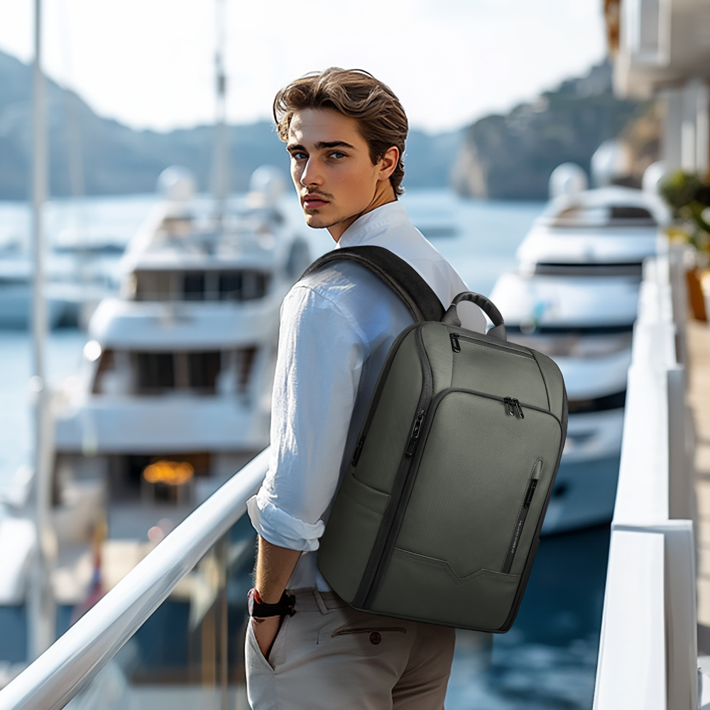 HK Business Men's Backpack 15. - Laptop Backpack 15.6 reseña y precio