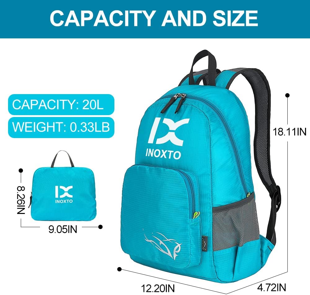 20L Lightweight Hiking Backpac - Foldable Backpack Small reseña y precio