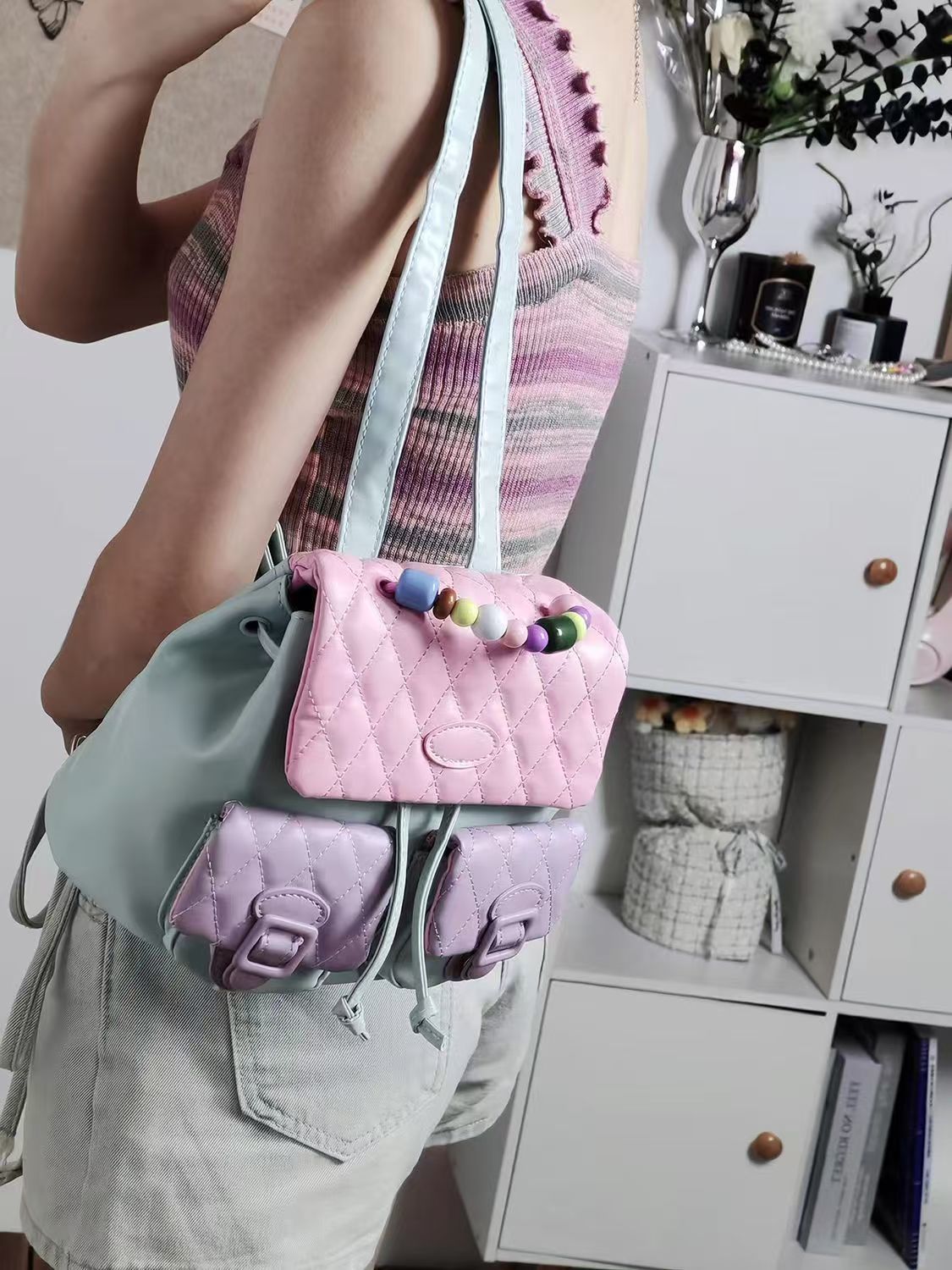JIAERDI Sweet Cute Y2k Mochila - Leather Backpack Vintage reseña y precio