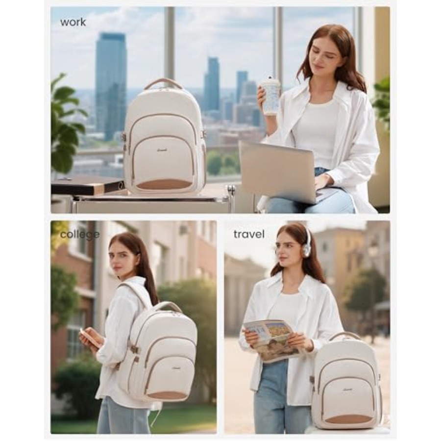 Laptop Backpack for Women, Wor - School Backpack Teen reseña y precio