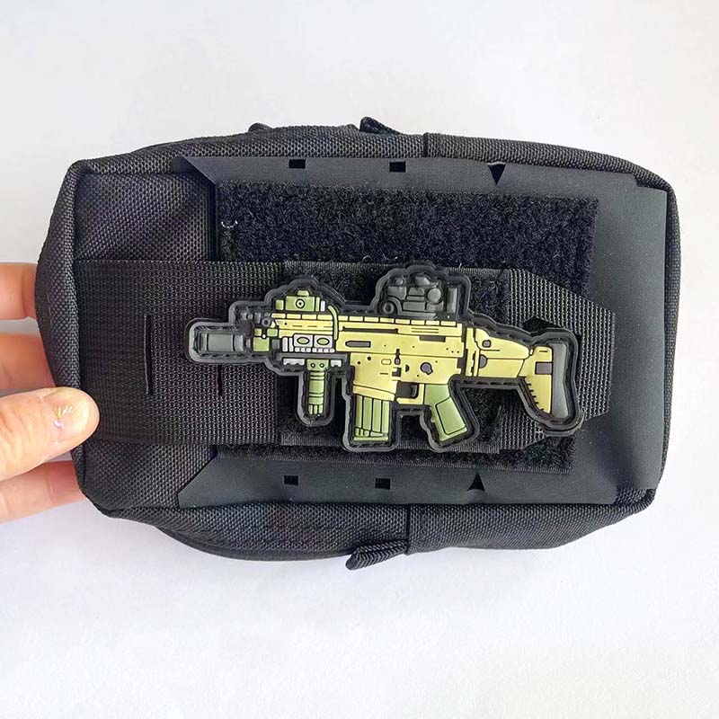 3D PVC Rubber Morale Patches M - Urban Backpack Tactical reseña y precio