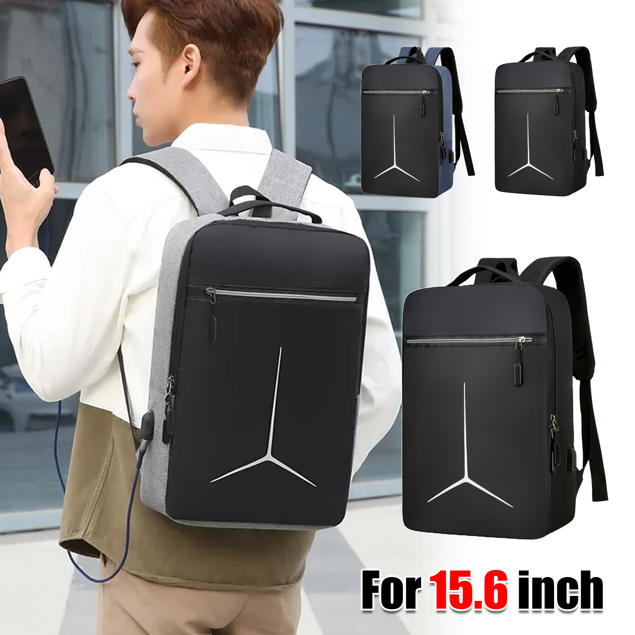 Fashion Anti Theft USB Waterpr - Travel Backpack Anti Theft reseña y precio